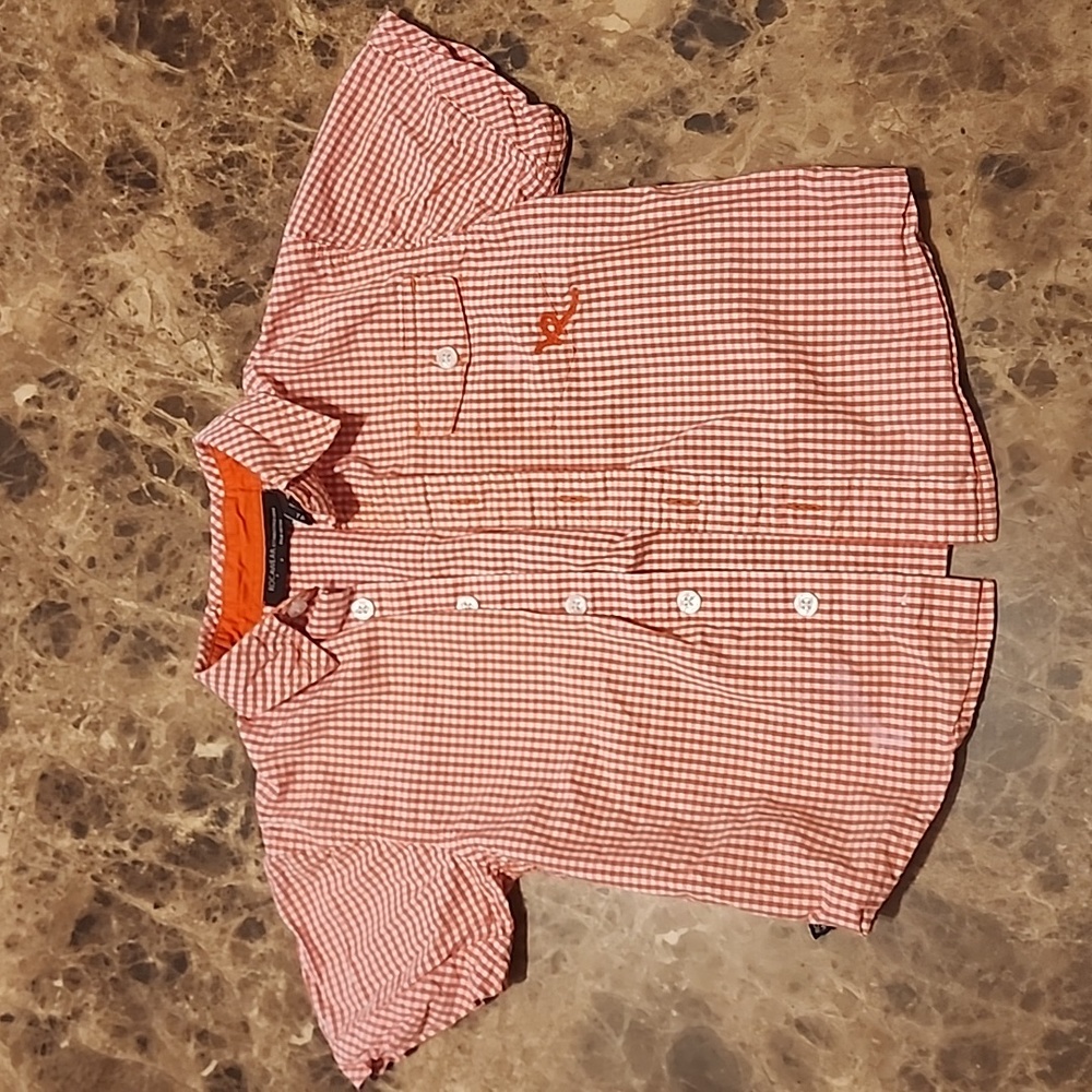 Rocawear Short Sleeve Button-down Tee Boys Size 4T